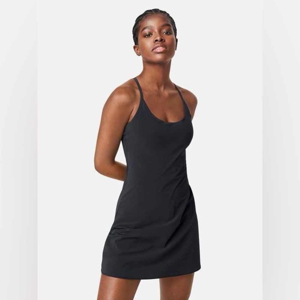 Outdoor Voices Black Mini Dress